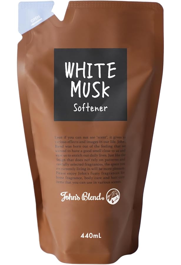 Amazon | ホワイトムスク 柔軟剤 480ml ソフナー 詰替え用 リフィル